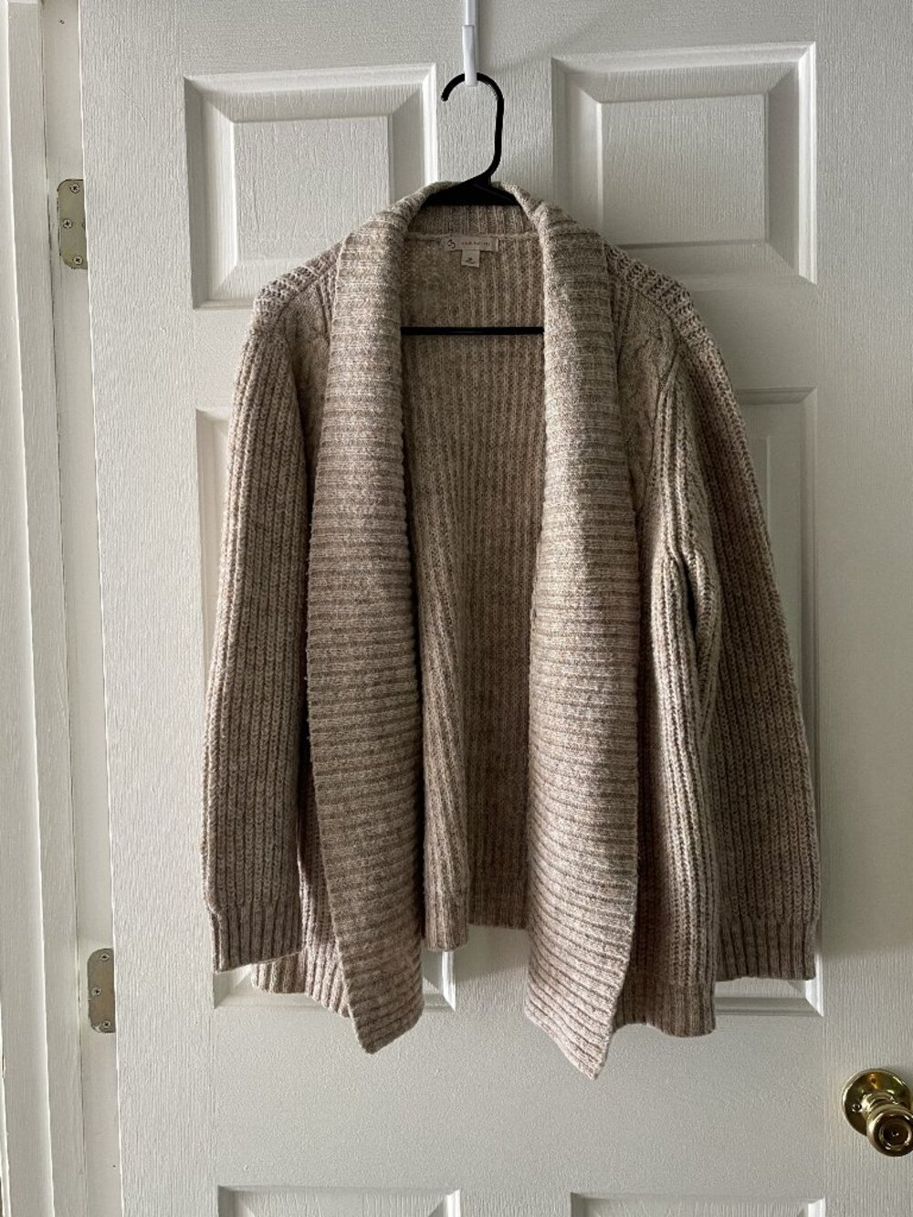 Sweater, XL, Cream Color